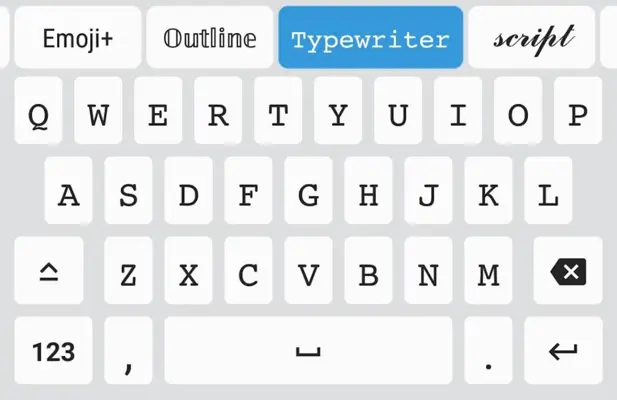 Fonts Keyboard android App screenshot 2